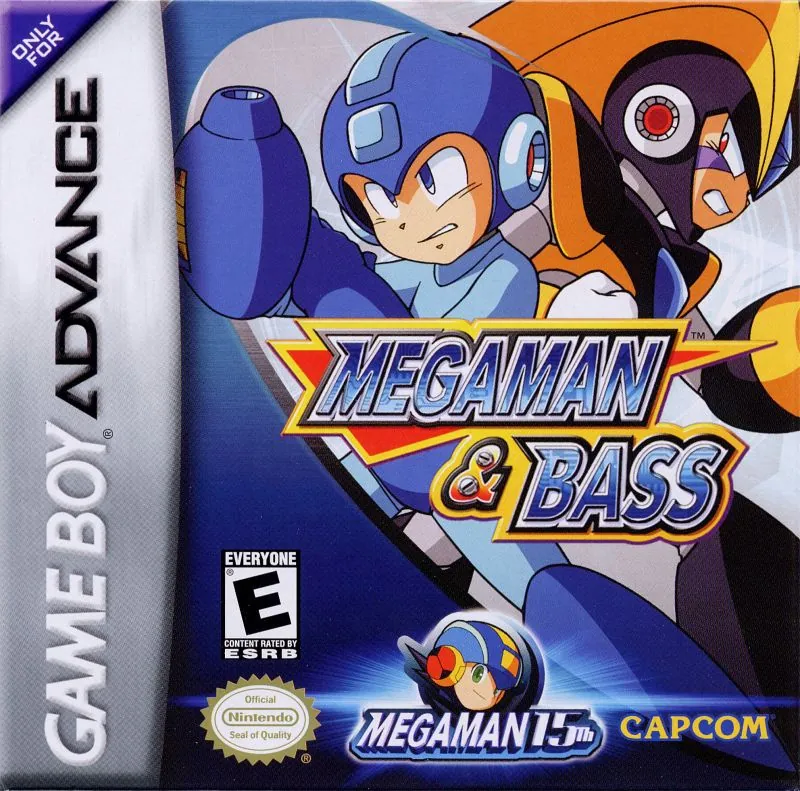 Portada americana de Mega Man & Bass en GBA