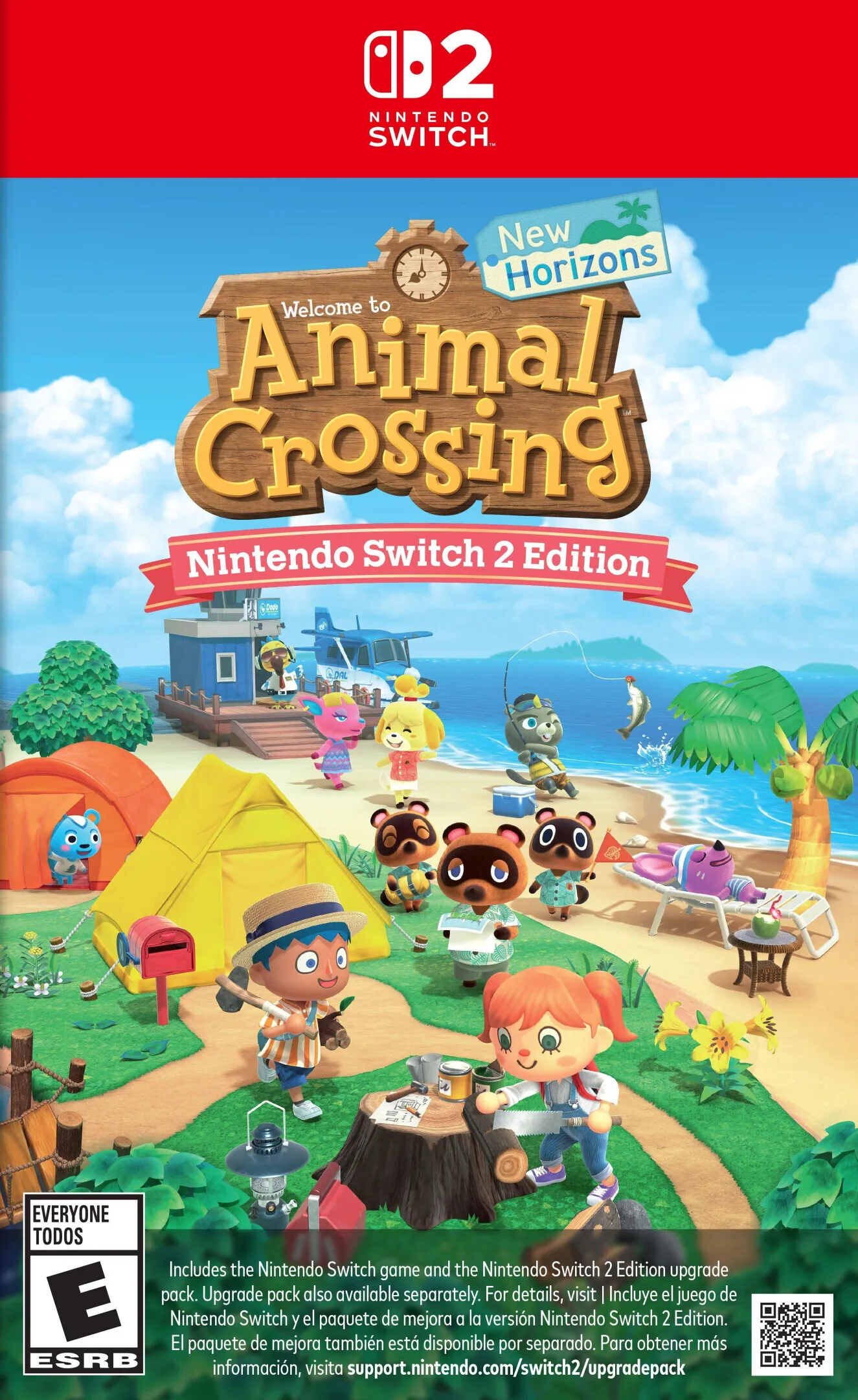 Versión de Animal Crossing: New Horizons para Suiche 2