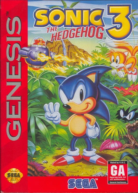 Versión americana de Sonic the Hedgehog 3