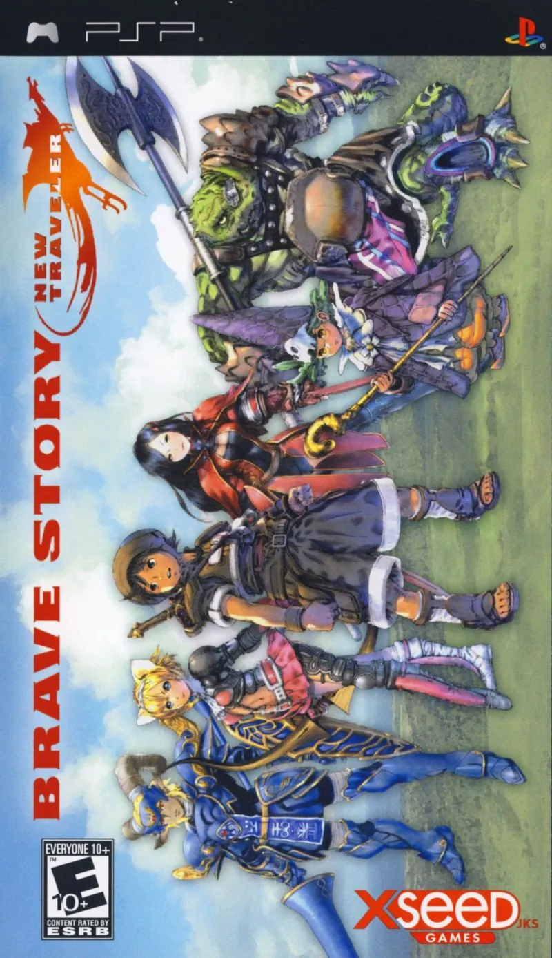 Portada del bonito RPG de PSP