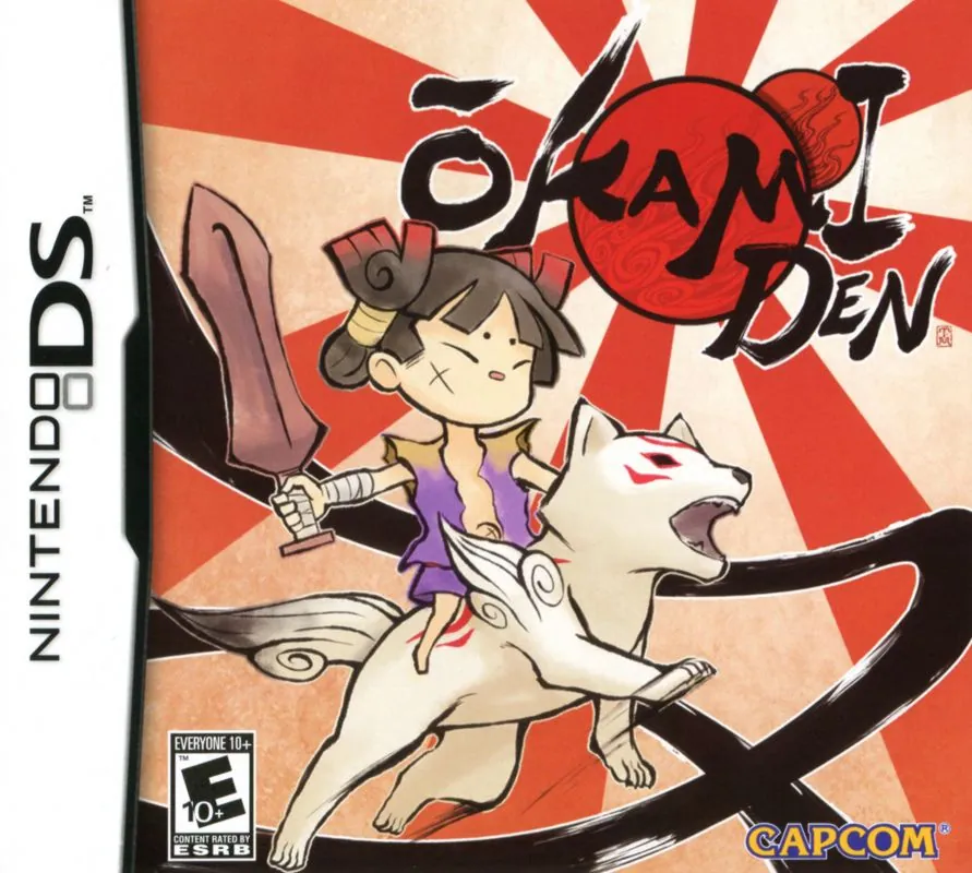 Portada americana de Okamiden