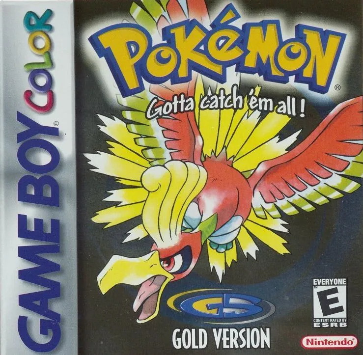 Versión americana de Pokemon Gold