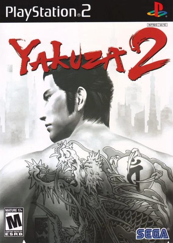 Portada americana del 2do Yakuza