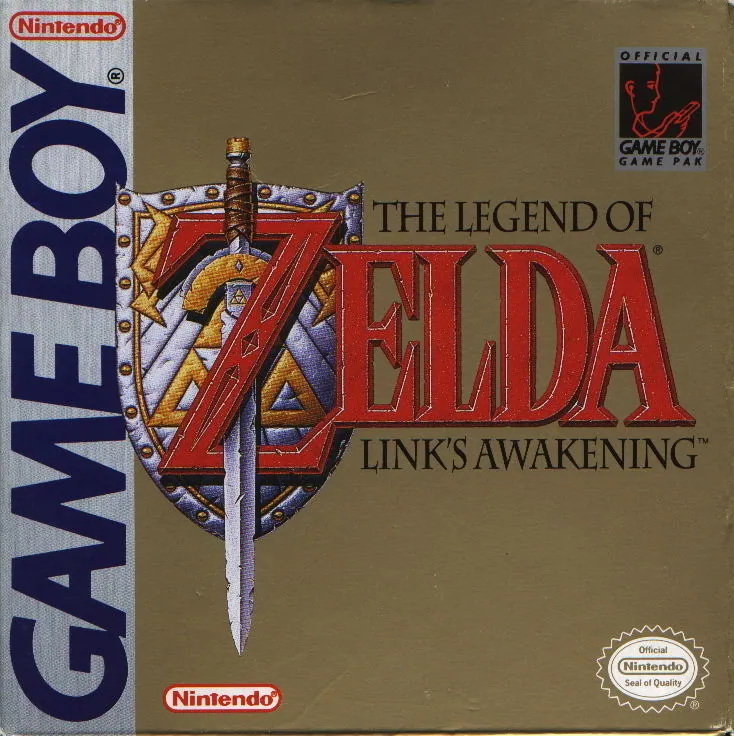 Portada americana del IV Zelda
