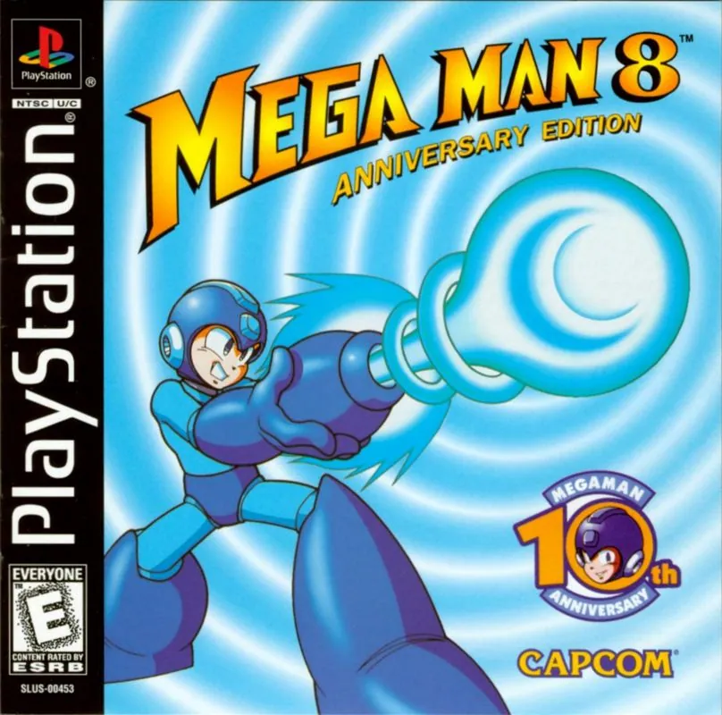 Versión americana de Mega Man 8 para PS1