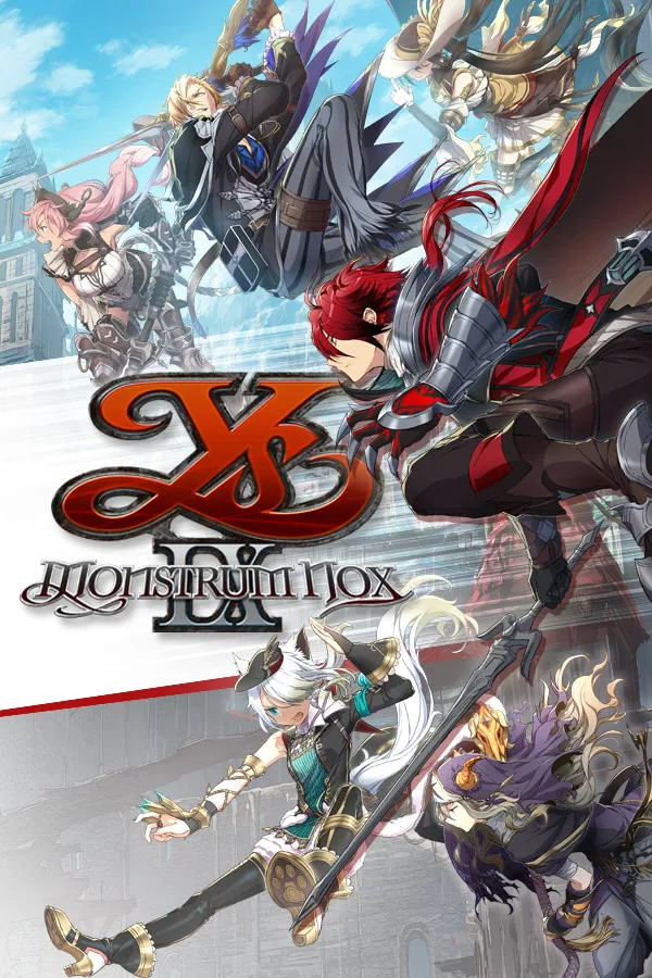 Adol y sus amigos en Ys IX