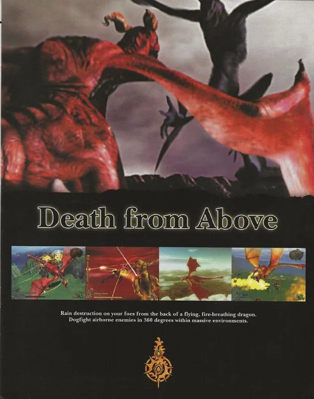 Parte del anuncio gringo de Drakengard