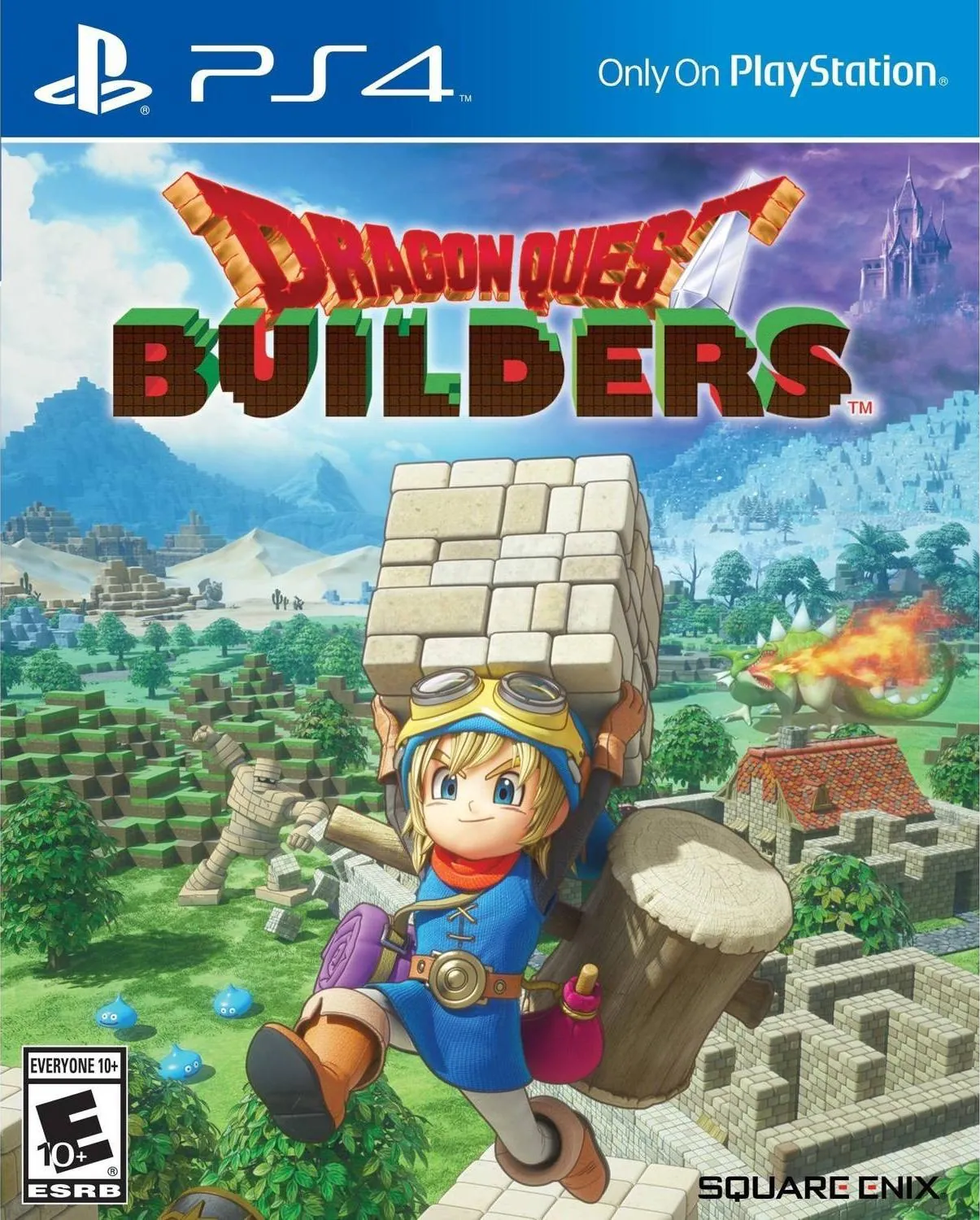 Versión americana de Dragon Quest Builders en PS4