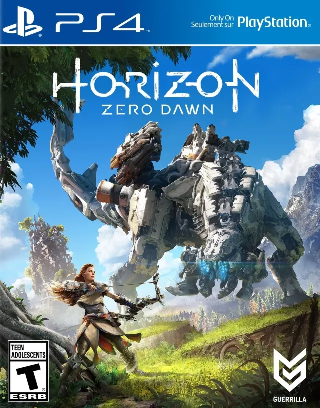 Portada de lanzamiento de Horizon Zero Dawn