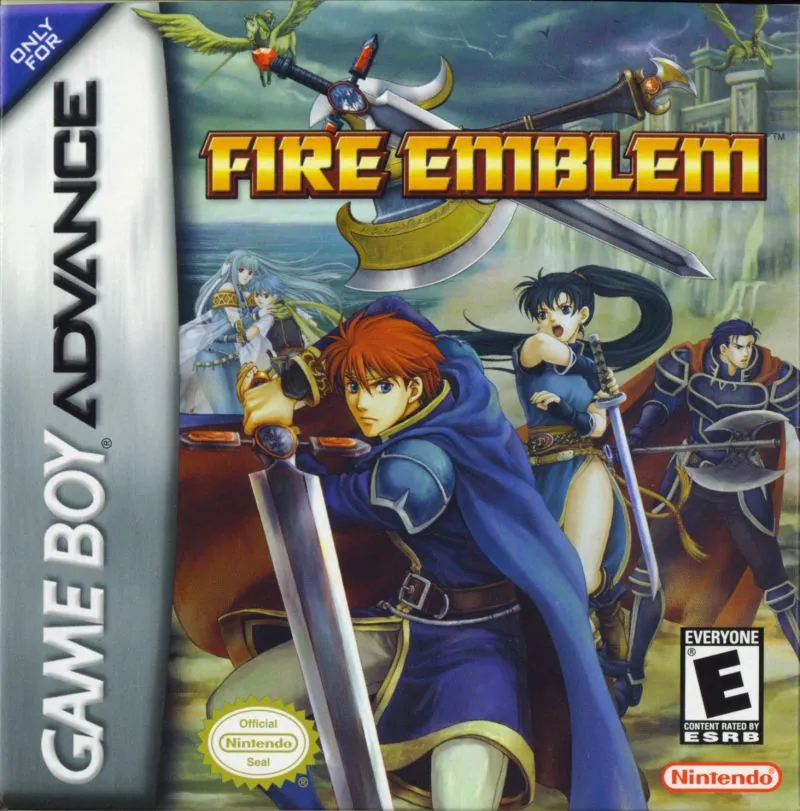 La portada del 1er Fire Emblem en América