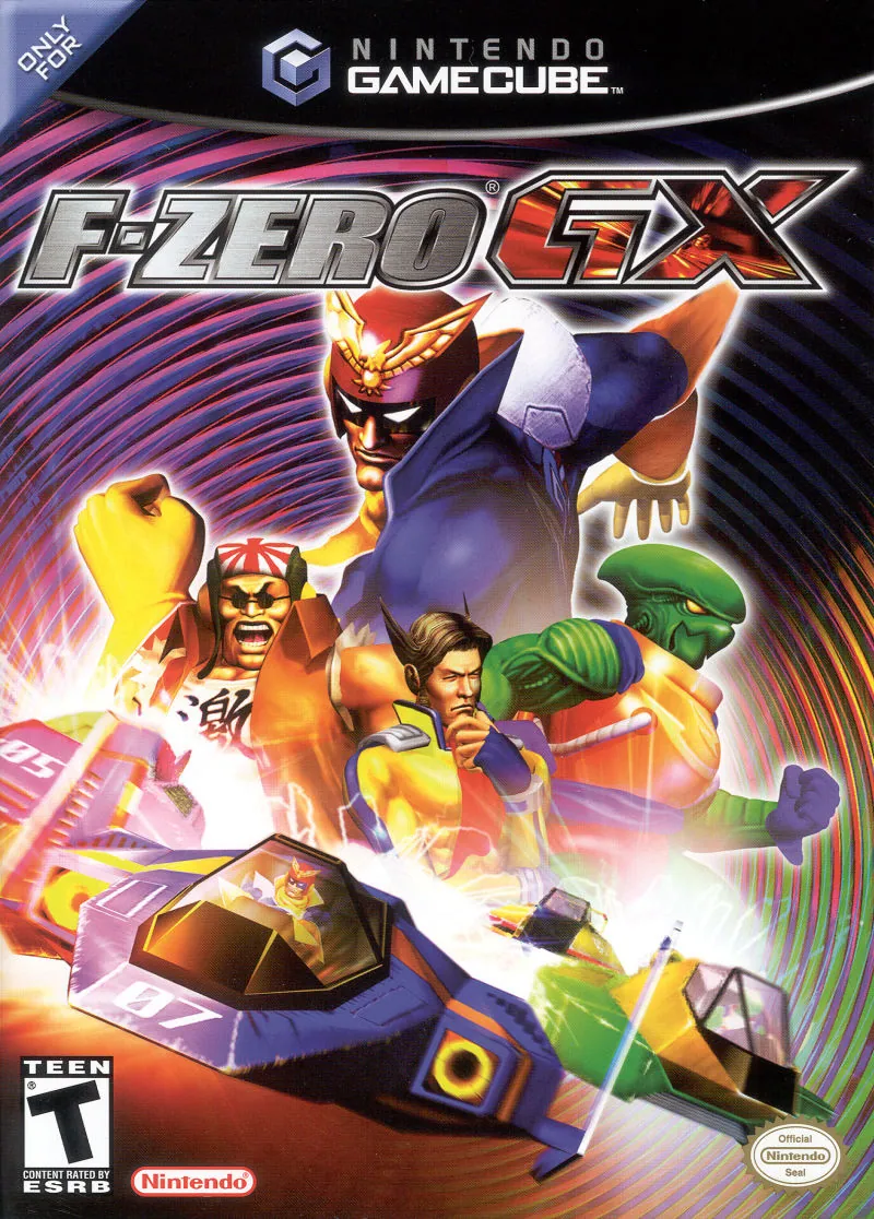 Portada gringa del mejor F-Zero