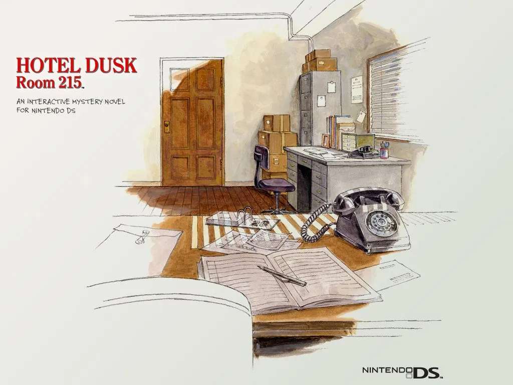 Arte promocional de Hotel Dusk: Room 215