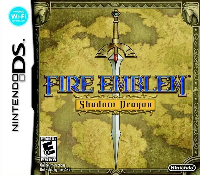 Portada americana de Fire Emblem: Shadow Dragon