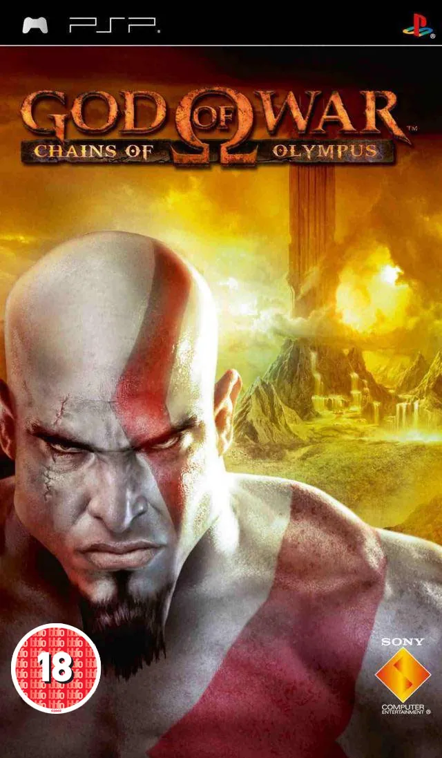 Portada europerra de God of War: Chains of Olympus
