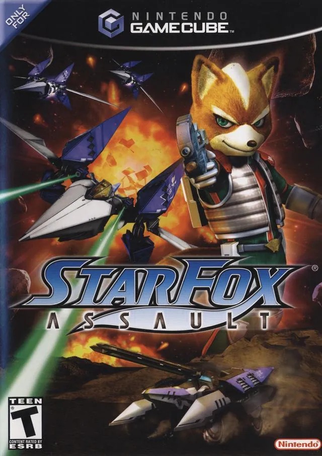 Portada americana de Star Fox: Assault