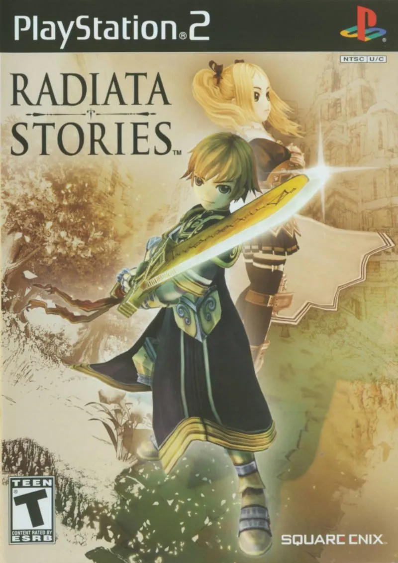 Portada americana del particular RPG para PS2