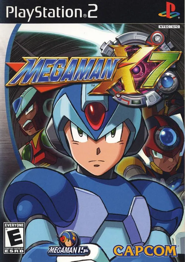 Portada americana de Mega Man X7
