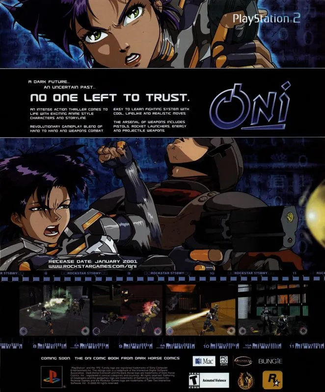 Otro anuncio de revista gringa de Oni