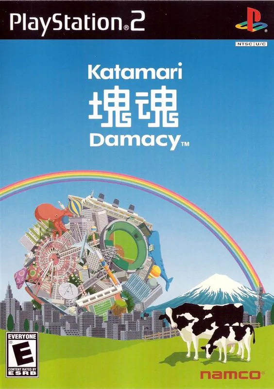 Portada americana de Katamari Damacy