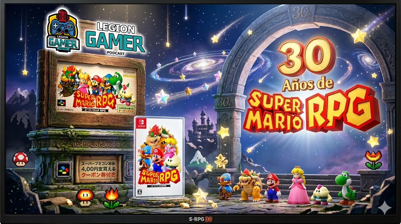 Podcast #225: Nuevo Pokémon y 30 años de Super Mario RPG