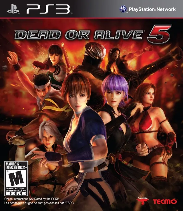 Portada de la primera versión de DOA5