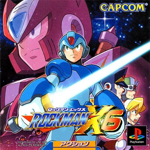 Portada nipona de Mega Man X6