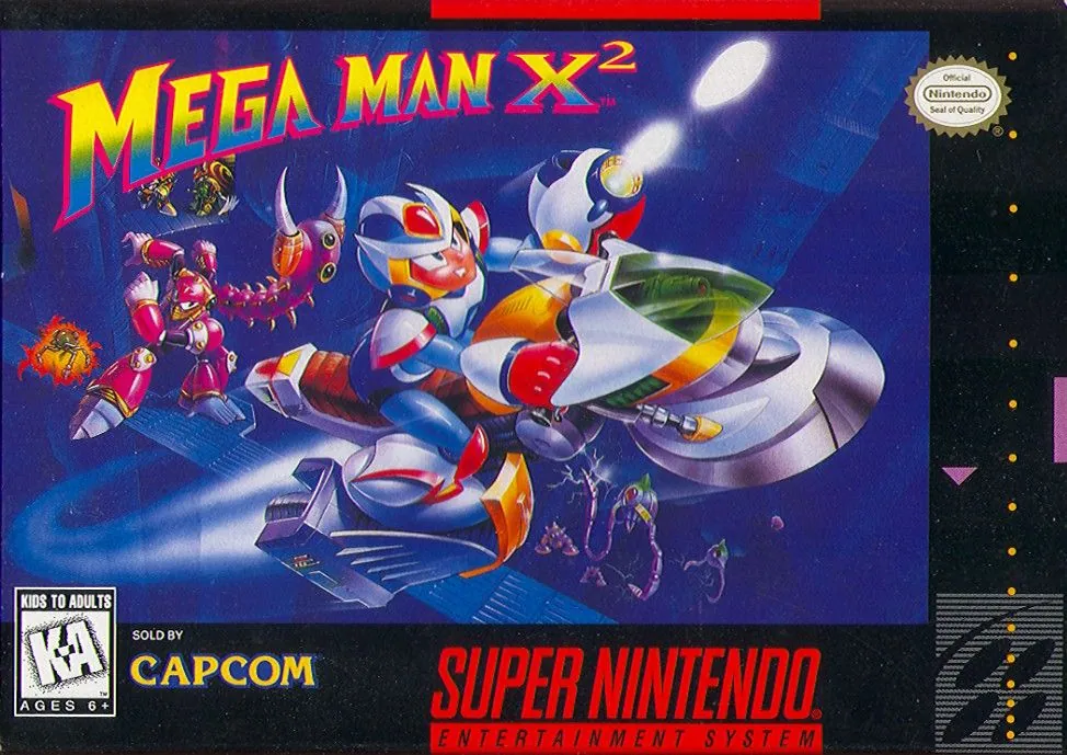 Portada americana de Mega Man X2