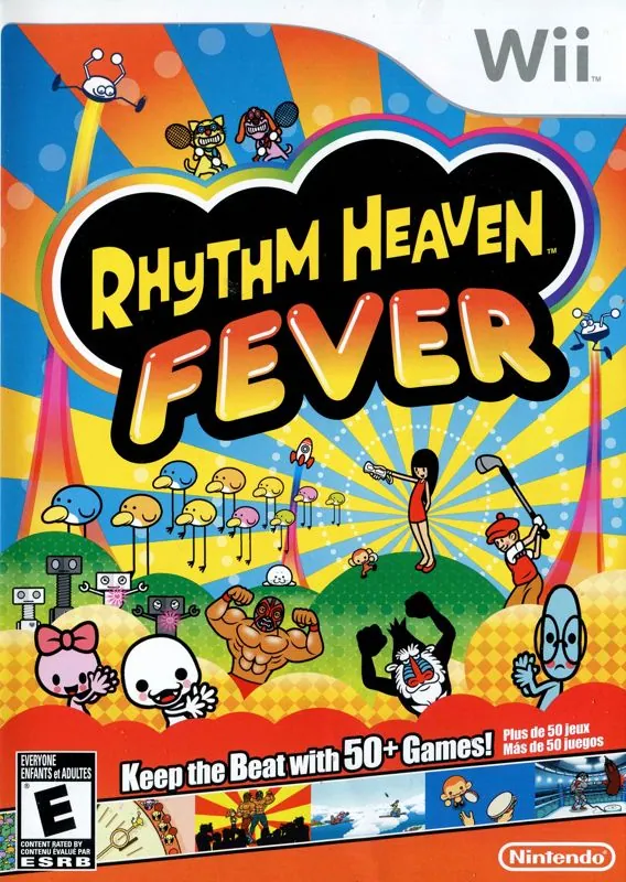 Portada americana de Rhythm Heaven Fever