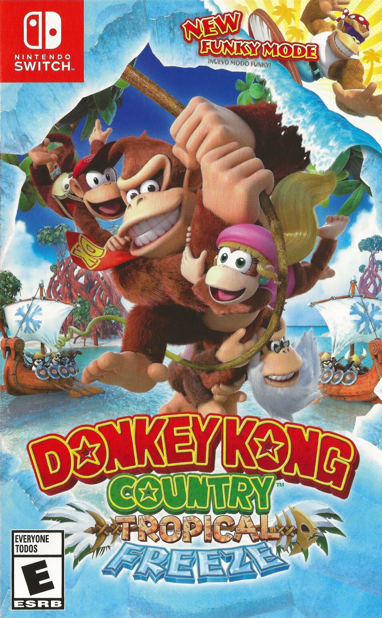 El remaster para Suiche de Donkey Kong Country: Tropical Freeze