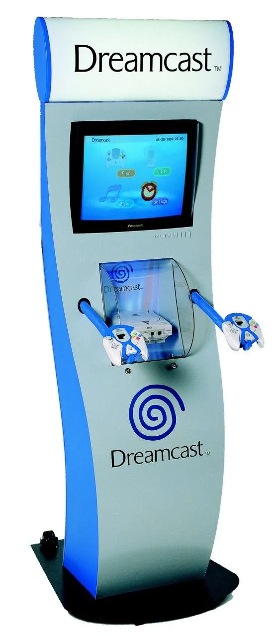 Booth europeo de Dreamcast