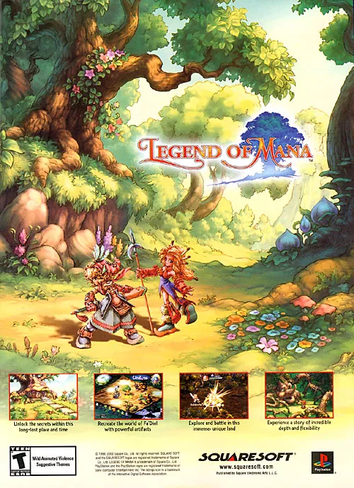 Anuncio de revista estadounidense del juego