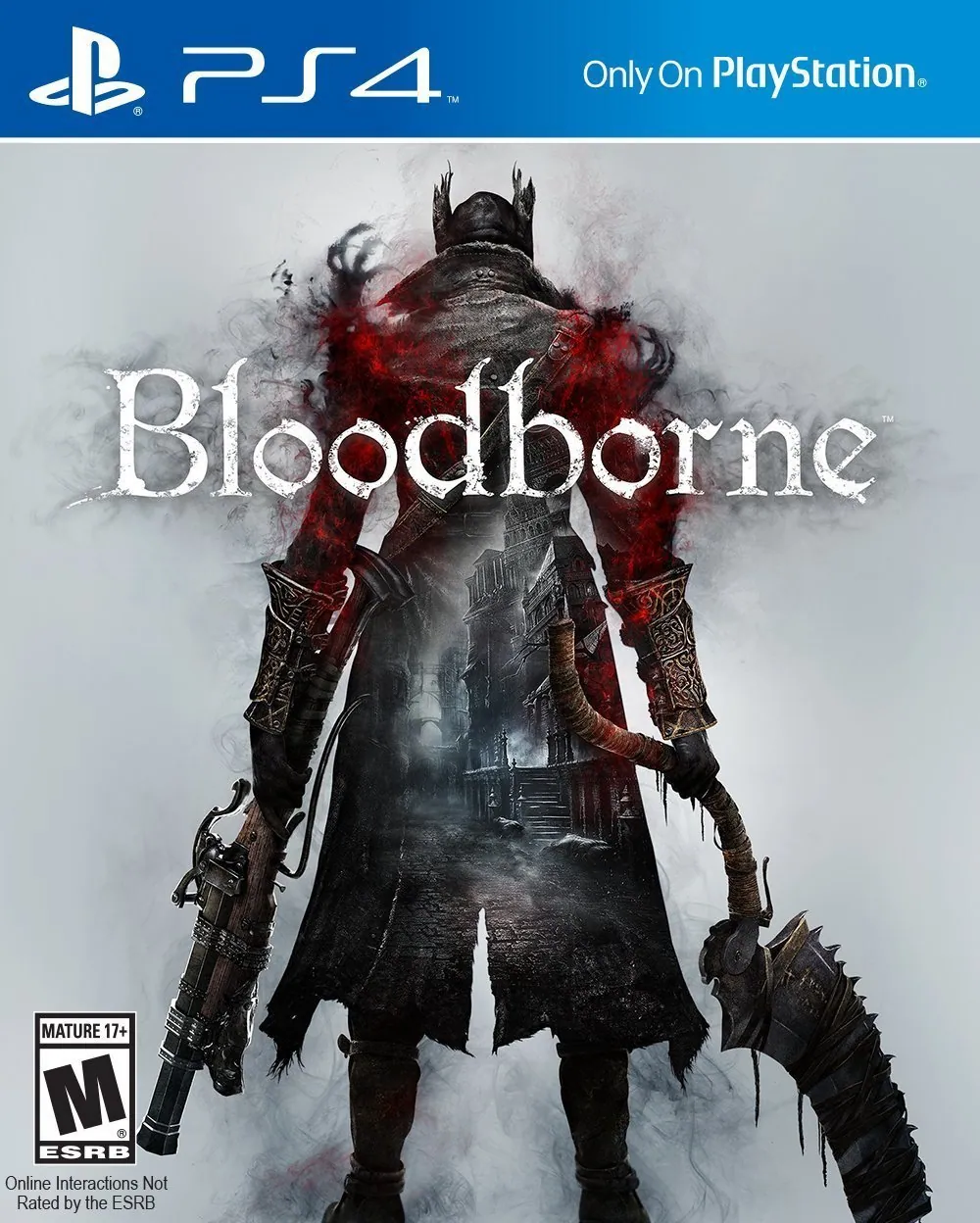 Portada americana de Bloodborne