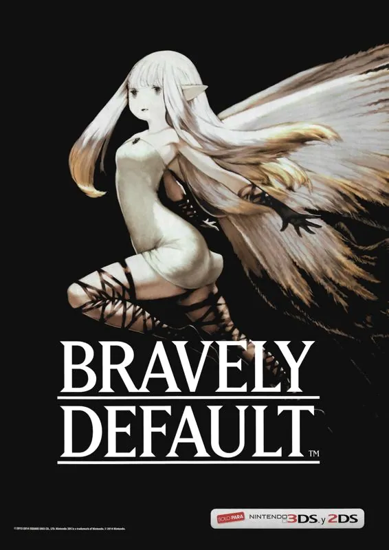 Anuncio de Bravely Default en la revista Club Nintendo