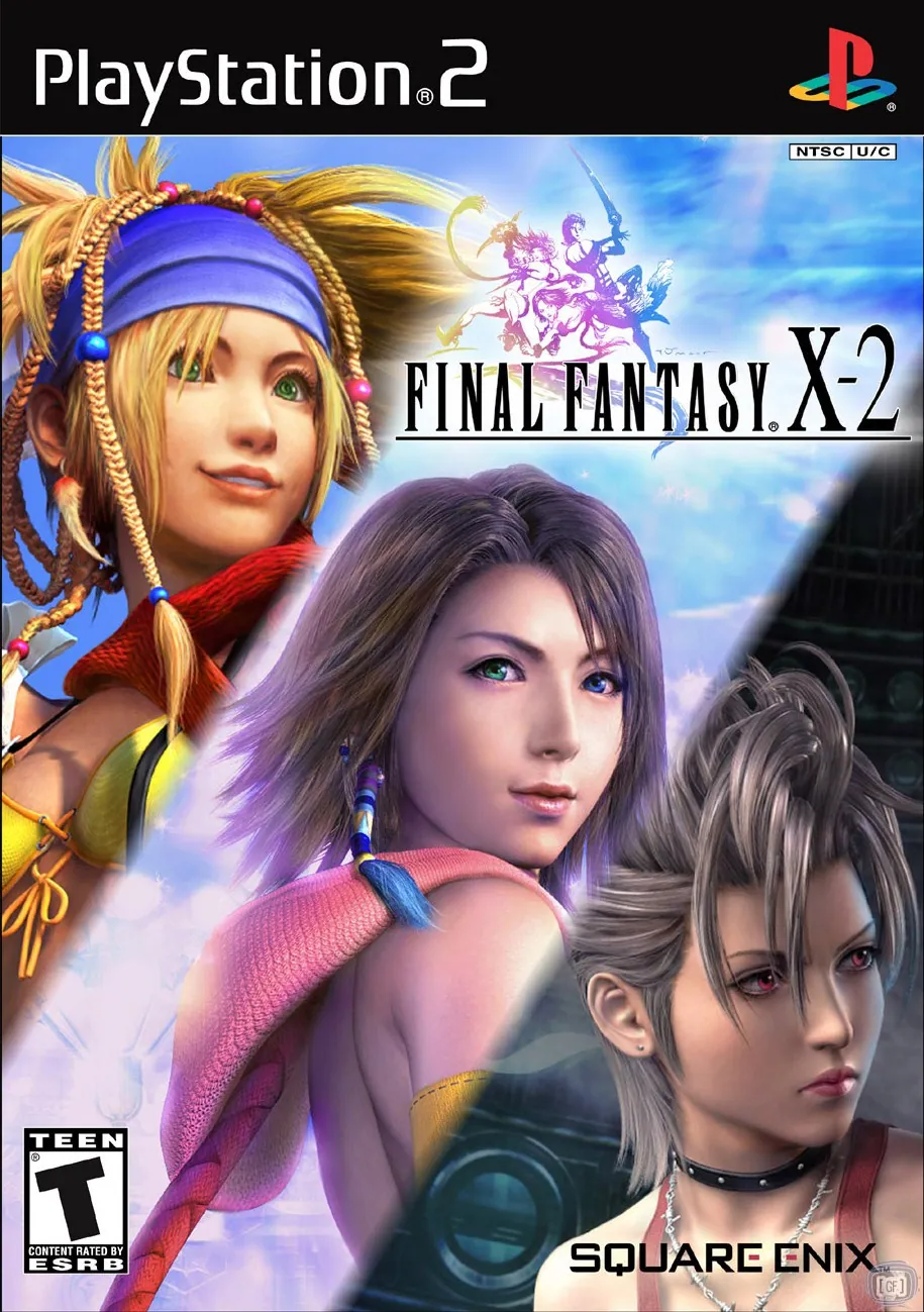 Portada americana de Final Fantasy X-2