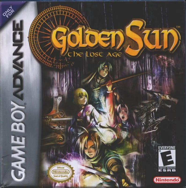 Portada americana de Golden Sun: The Lost Age