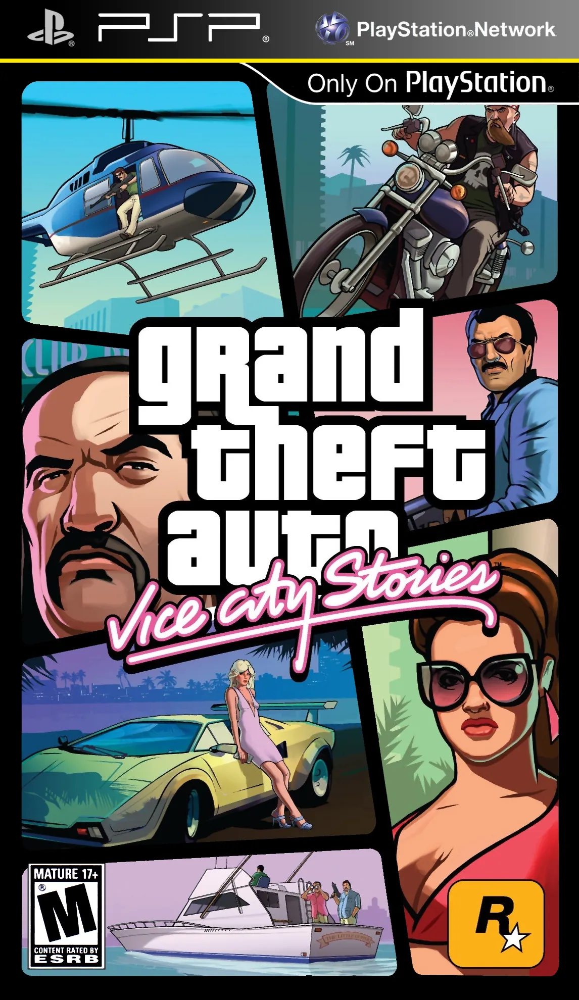 La versión de Grand Theft Auto: Vice City Stories en PSP