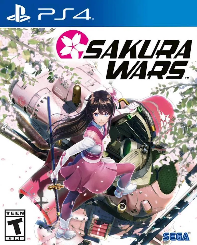 Portada americana de Sakura Wars