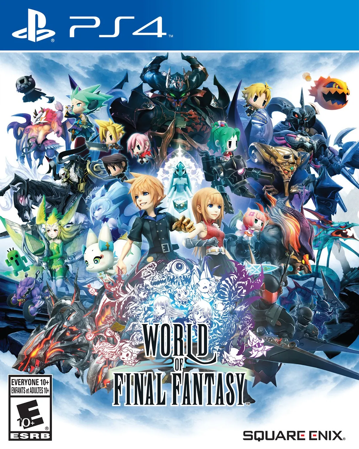Versión de World of Final Fantasy para PS4