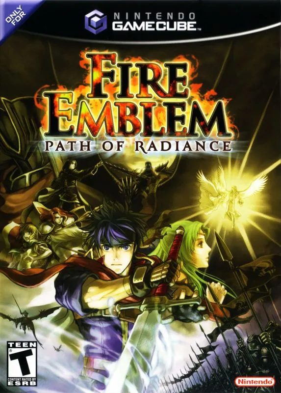 Portada americana de Fire Emblem: Path of Radiance