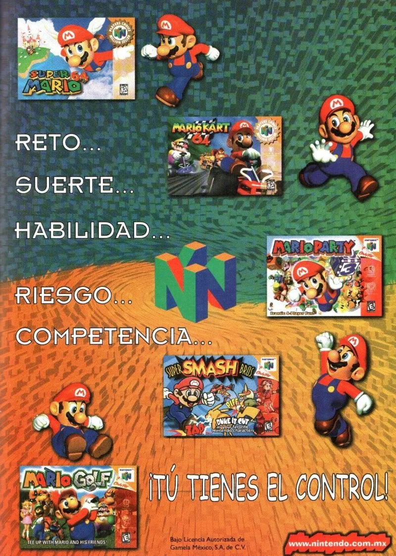 Anuncio de Club Nintendo