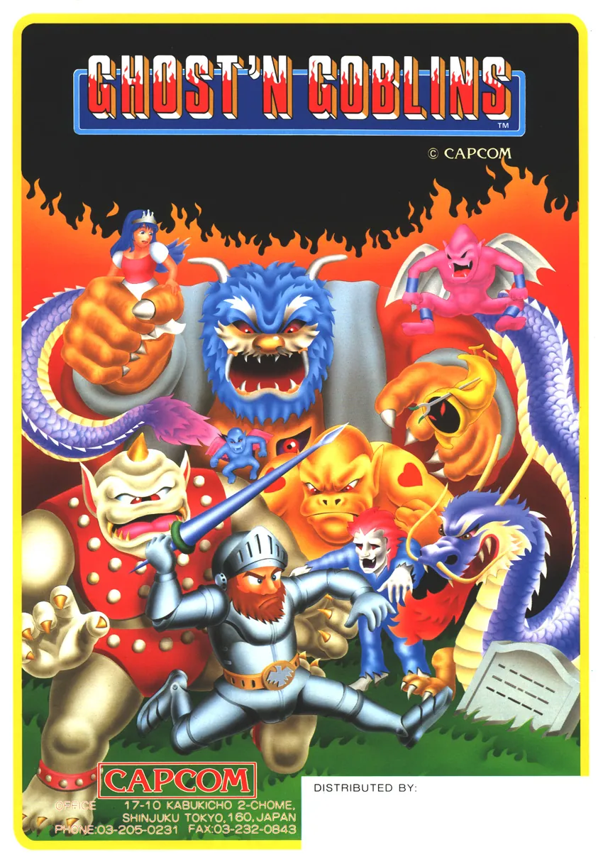 Uno de los grandes éxitos de arcade de Capcom