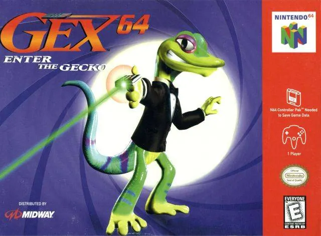 Versión para N64 de Gex: Enter the Gecko