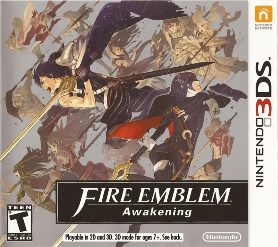 Portada americana de Fire Emblem: Awakening