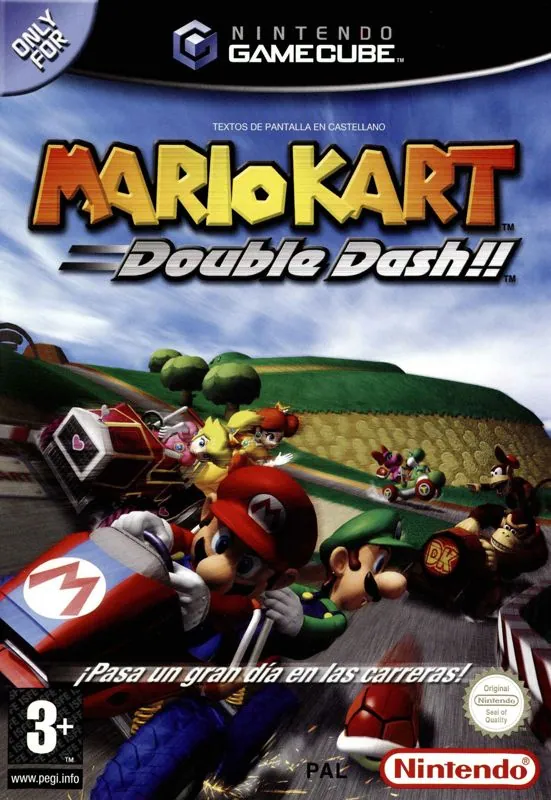 Portada española de Mario Kart: Double Dash‼