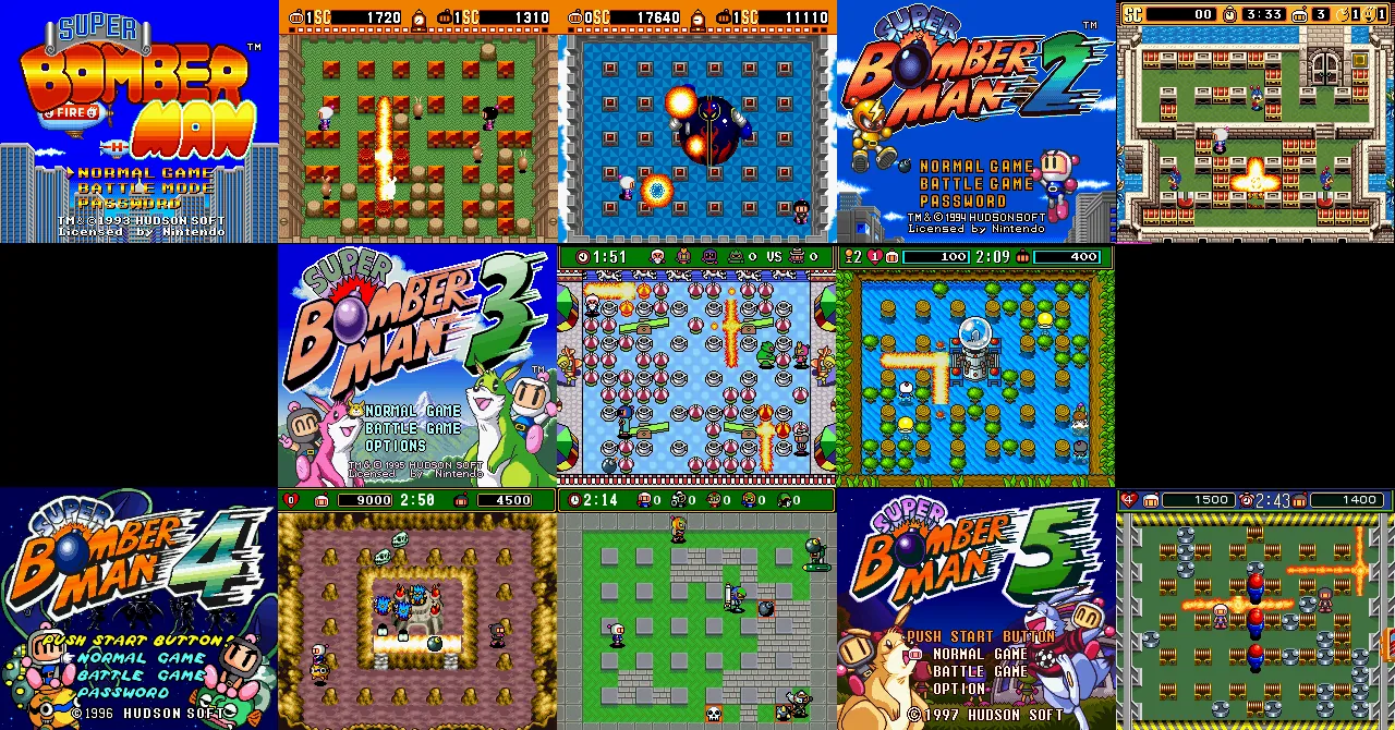 Bomberman es de los íconos de Hudson Soft