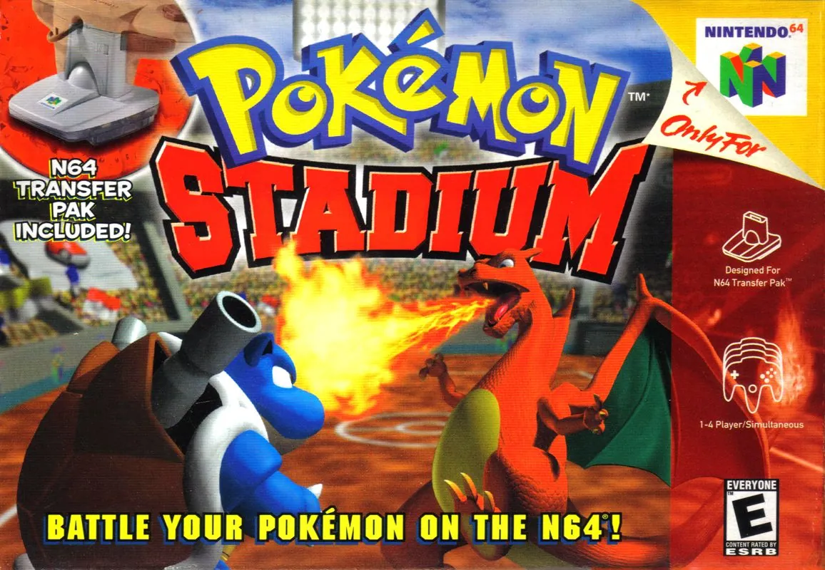 Portada americana de Pokémon Stadium