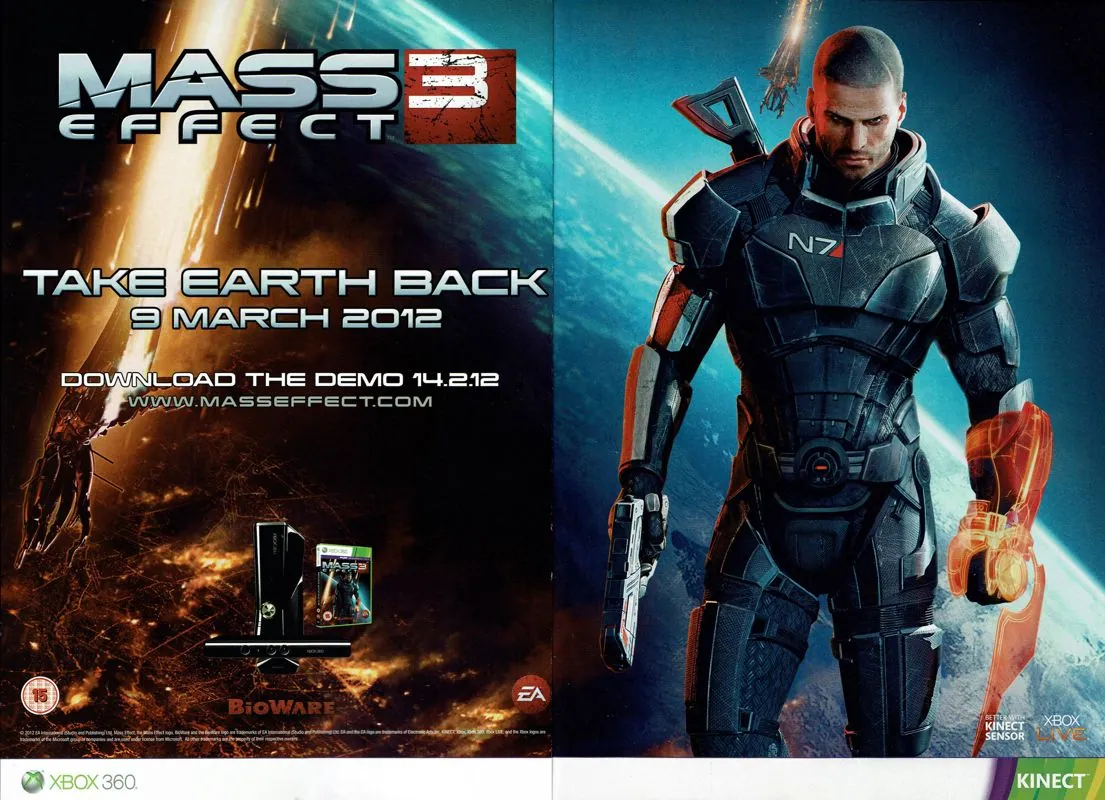 Anuncio británico de Mass Effect 3