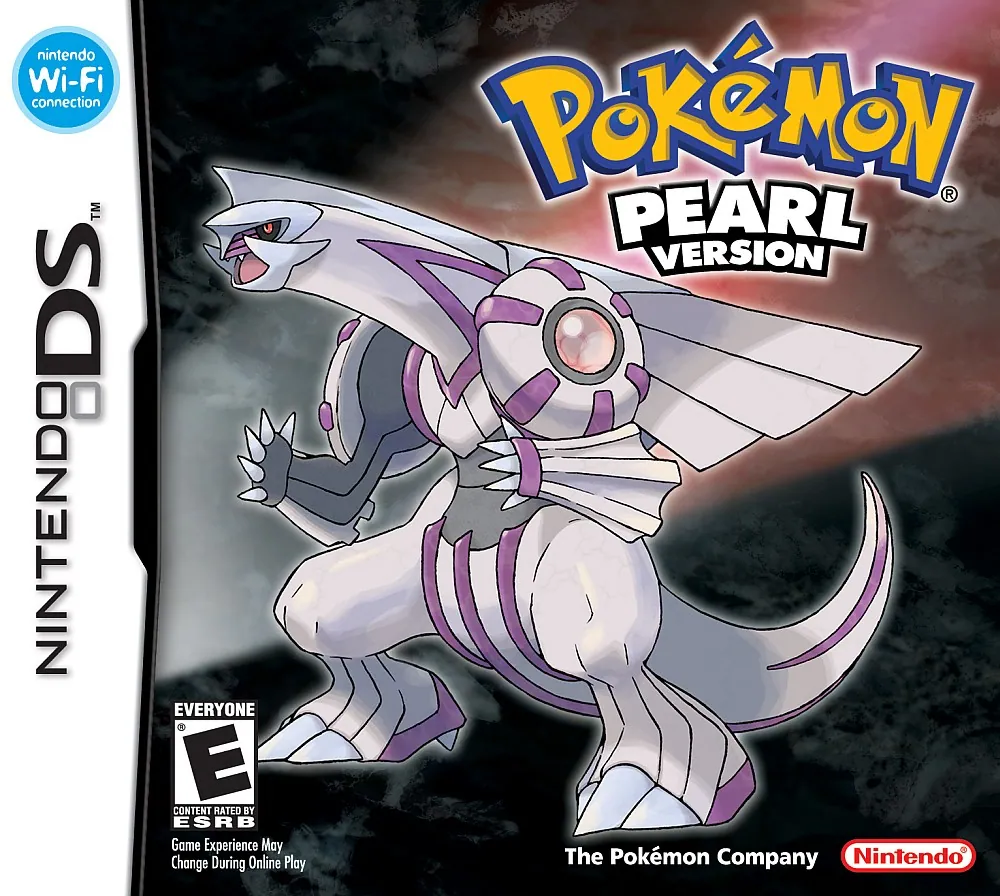 Portada americana de Pokemon Pearl