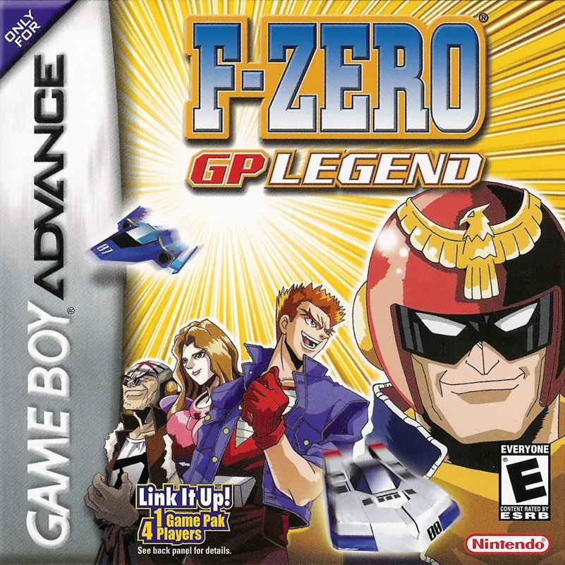 Portada americana de F-Zero: GP Legend