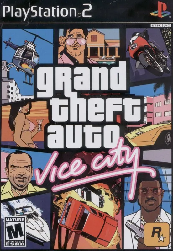 Versión de Grand Theft Auto: Vice City para PS2